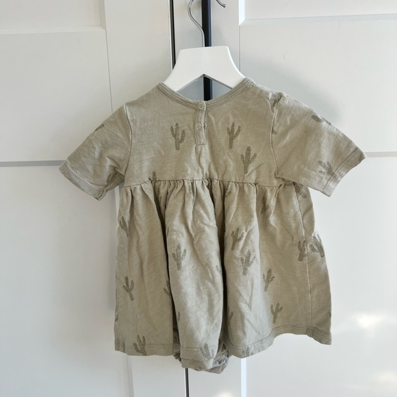 Rylee + Cru cactus dress and bloomers set - Picture 5 of 8